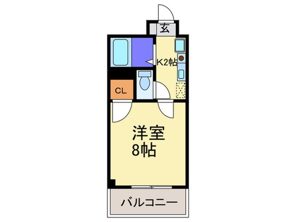 アリビラ平尾の物件間取画像